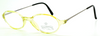 Winchester HOM Vintage Opaque Yellow Acrylic Oval Eyewear 46mm