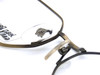 LAST ONE! JEAN PAUL GAULTIER 2179 Hexagonal Frames in Smoke Gold