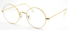 Vintage B.O.I.C. True Round Gold Eyewear Made By Algha Works London At The Old Glasses Shop Ltd