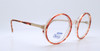 Elasta Acrylic vintage round eyeglasses with turtle rims