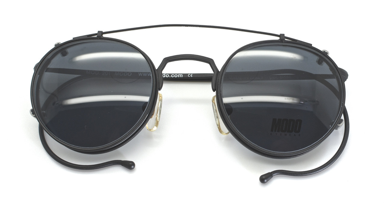 Modo 201 Glasses Italian eyewear with hooked arms Old style