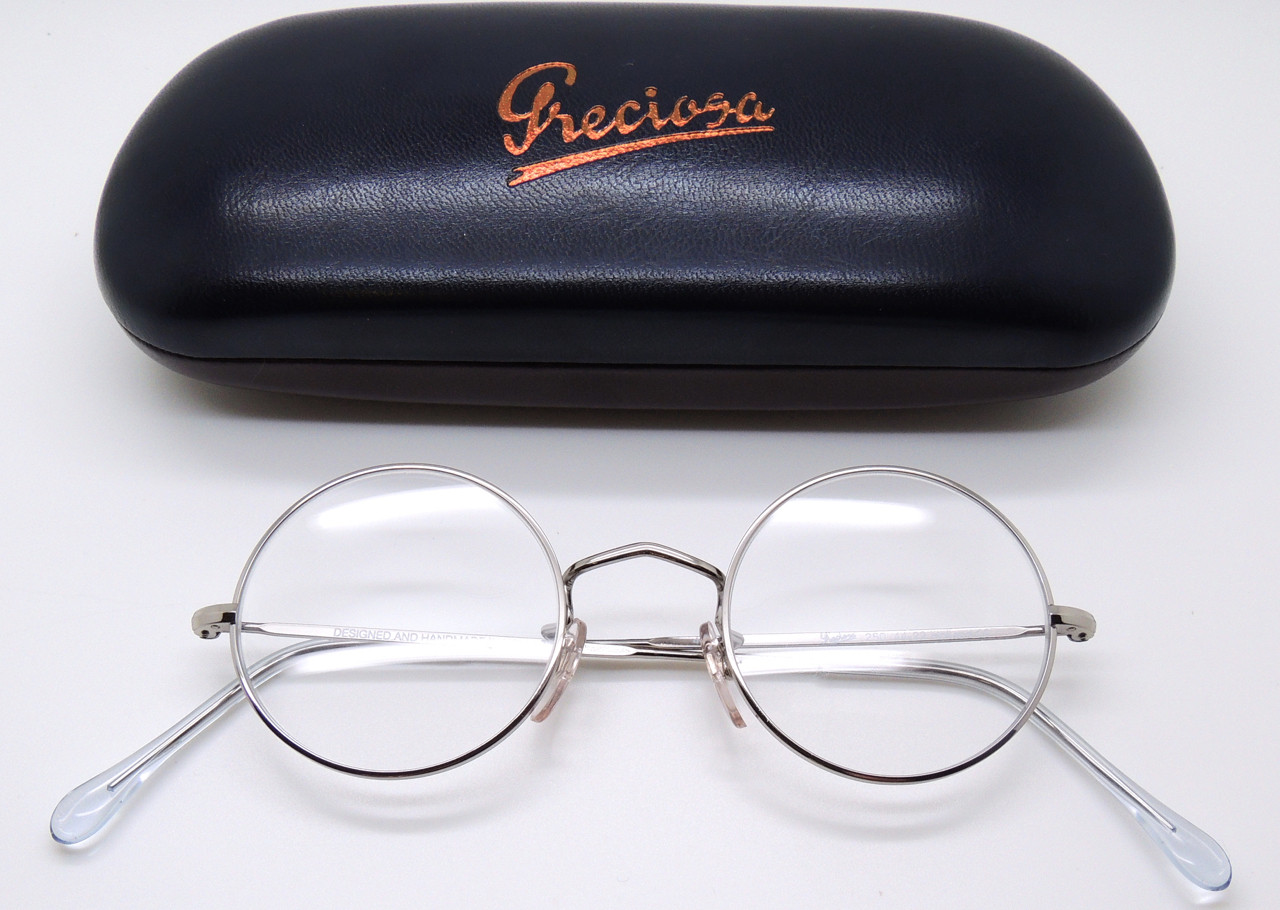 Preciosa by FrameHolland Round Shaped Shiny Silver Prescription