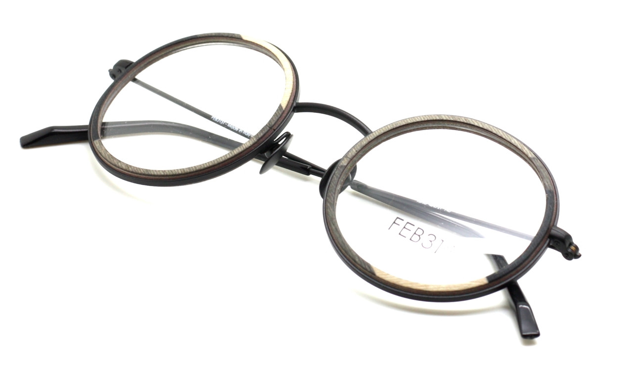 TONIO by Feb31st Handmade silver frame and wooden combination