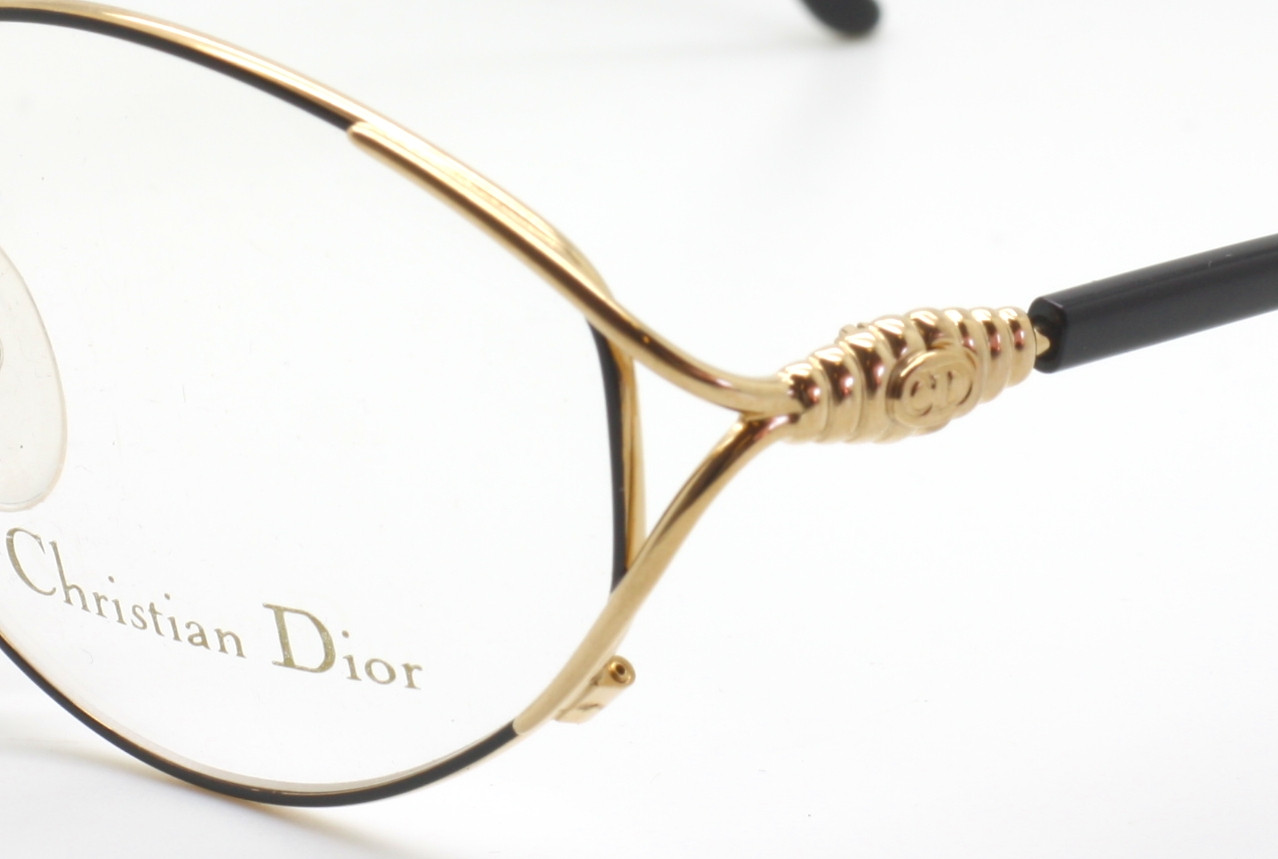 Vintage Christian Dior Sunglasses *heavy prescription lenses* Soft focus, strong era. ✨ Vintage Christian Dior, restored  main image 2