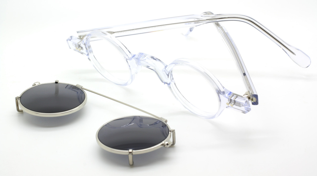 NOW WITH CLIP ON SUNGLASSES! Frame Holland Hand Made Preciosa 703