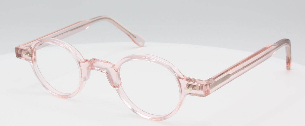 Beautiful Translucent Pink Glasses Handmade By Frame Holland
