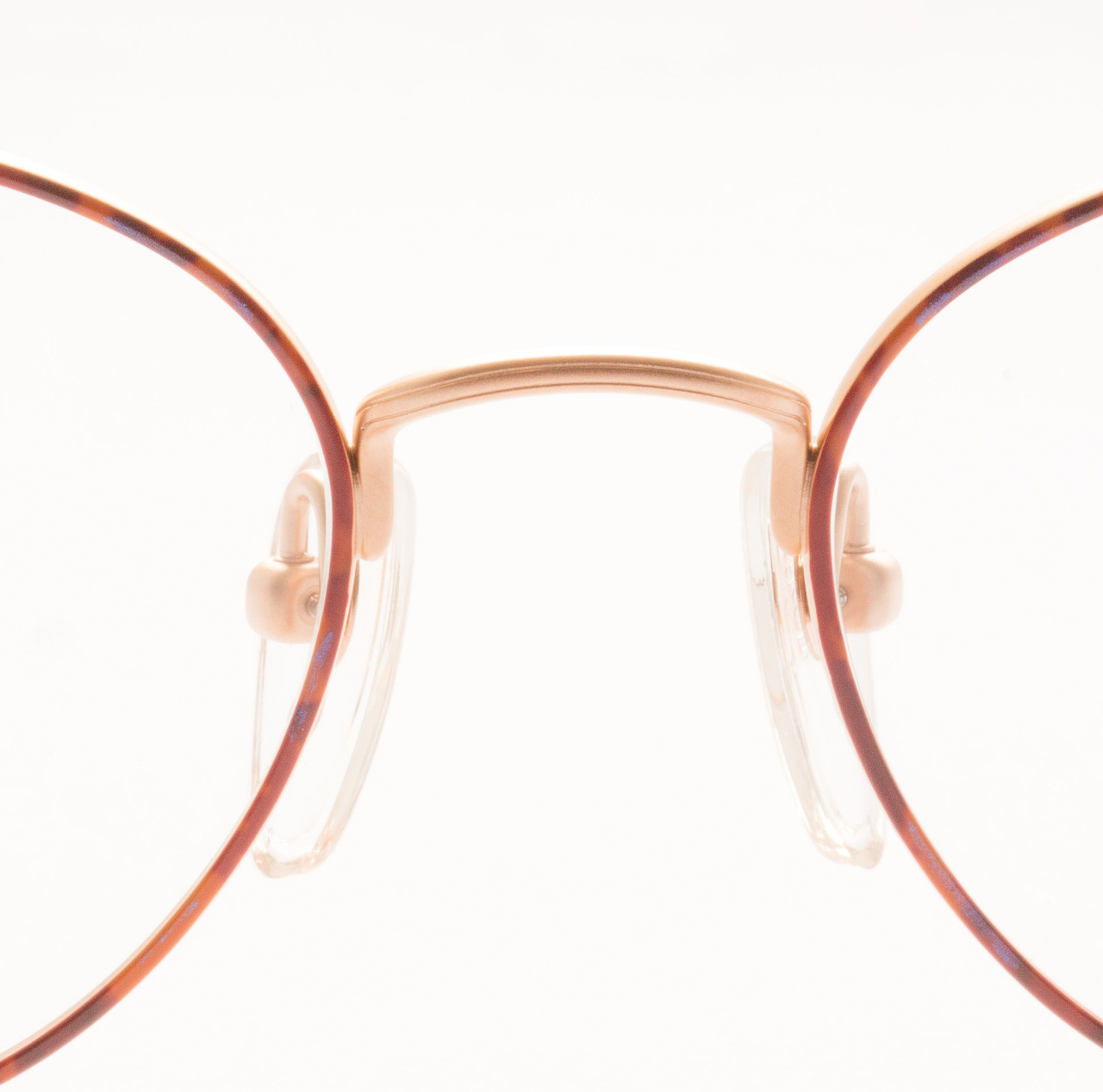 Designer NIKON TACT 6204 Vintage Glasses Nickel Free Matt Gold