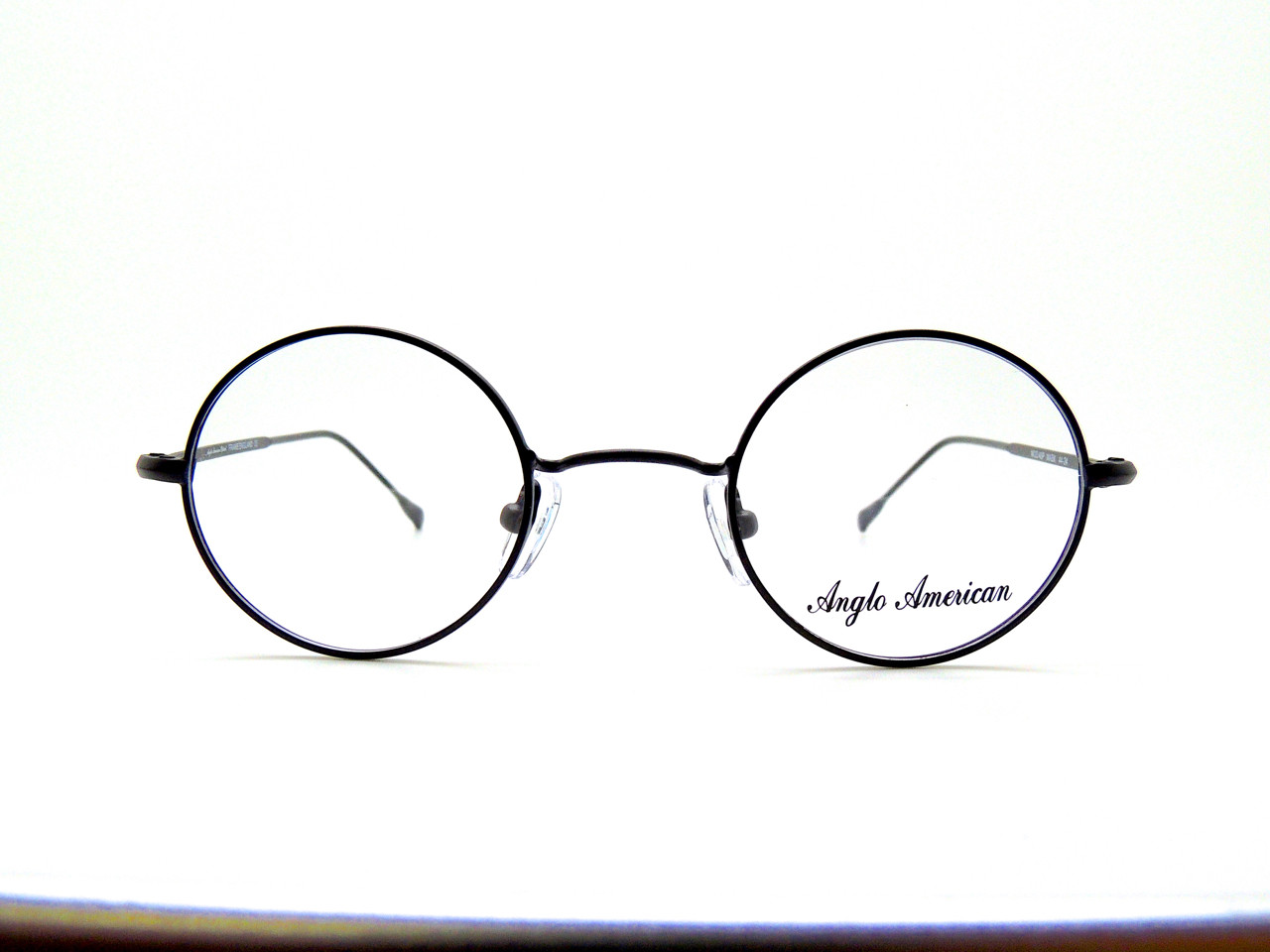 Retro Round Black Glasses At www.theoldglassesshop.com