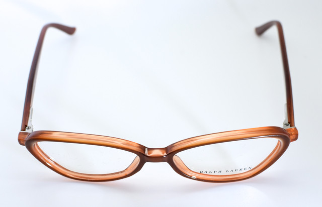 Vintage Cateye Style Designer Frames by Ralph Lauren 1338 in Tan Colour