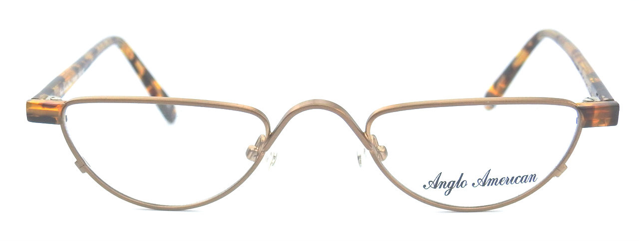Half Moon Anglo American M43 Eyewear Old Gold Finish Executive Half Eye