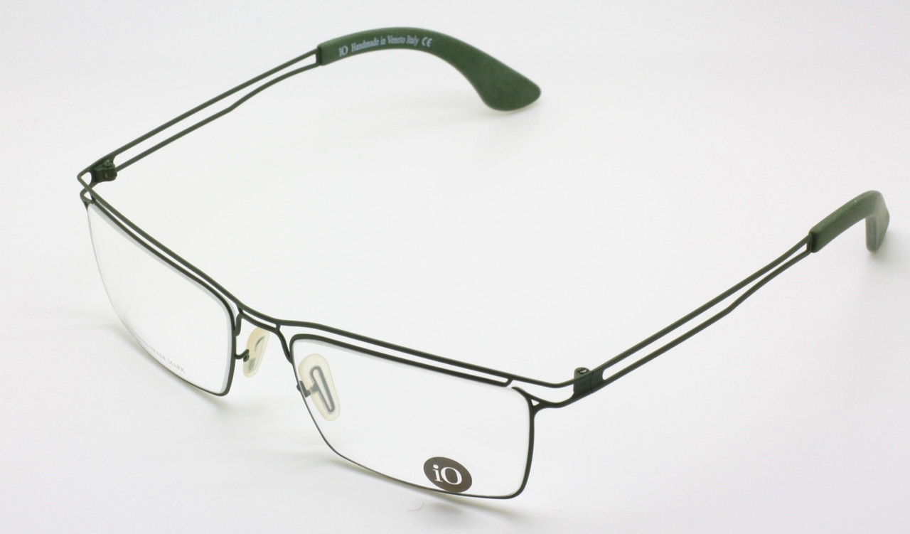 LIO IVM 1018 Double Frame Design Handmade in Veneto Italy In Dark Green