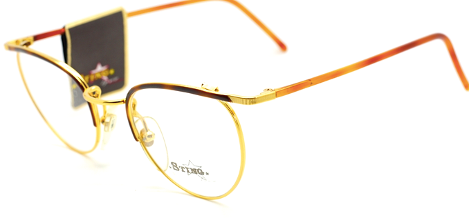 Vintage Gold & Turtle Panto Shaped Eyewear By Sting At The Old Glasses Shop
