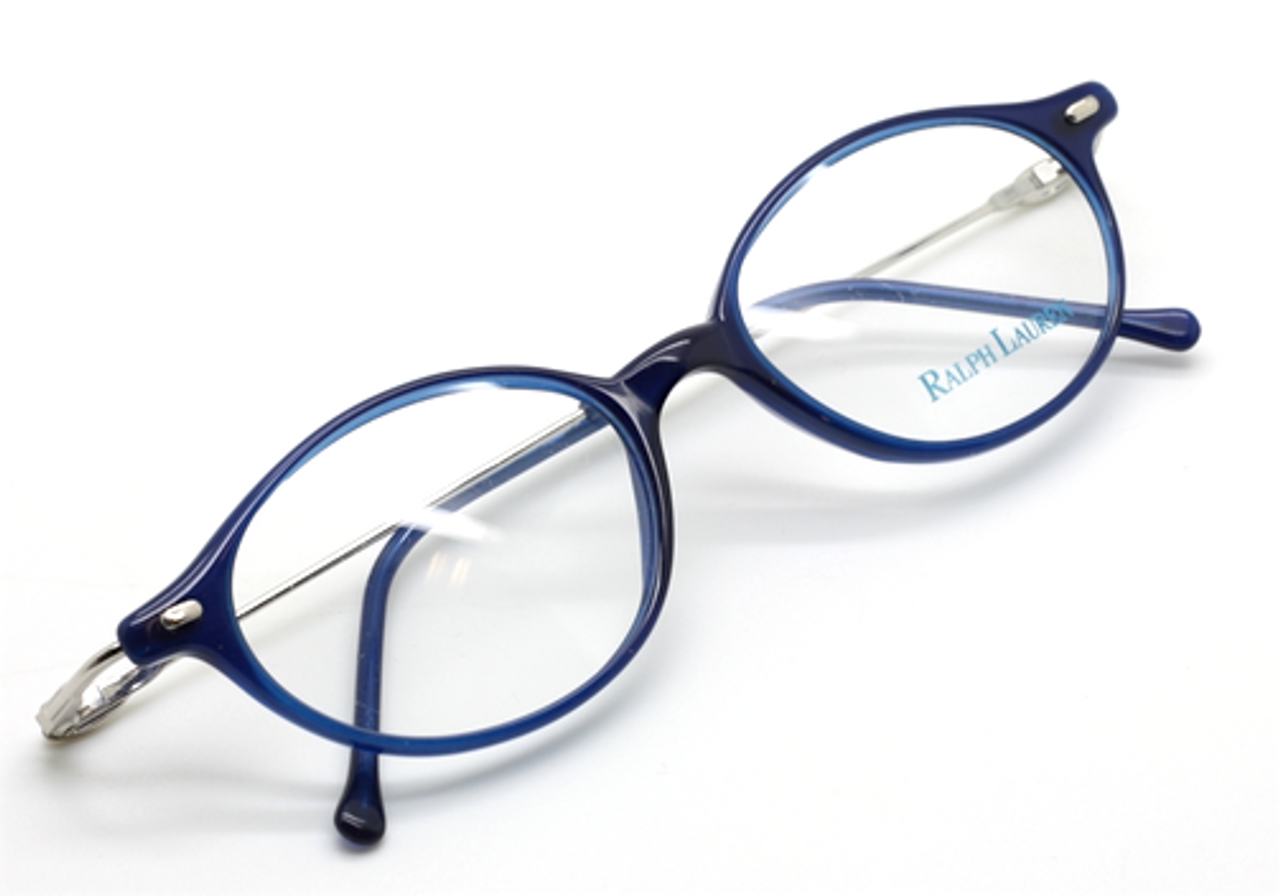 Designer Ralph Lauren electric blue 577 2AD eye wear from The Old Glasses Shop Ltd