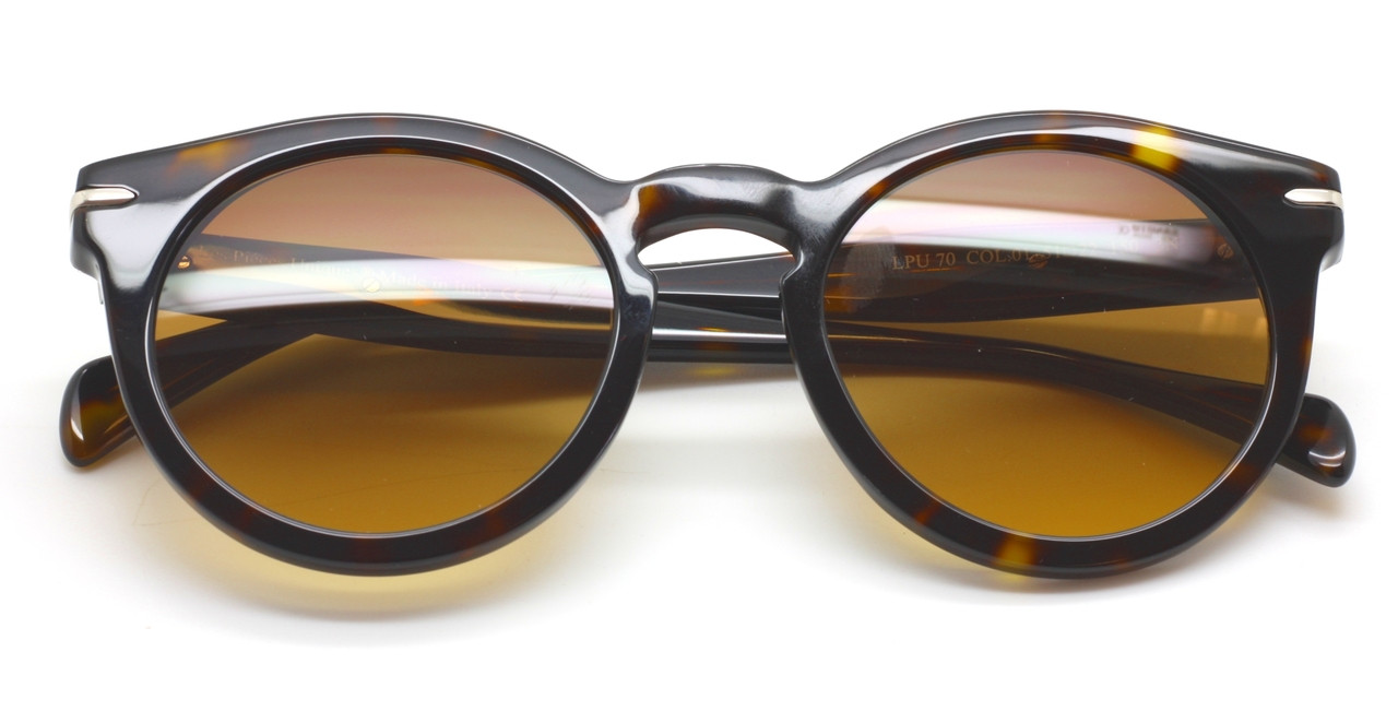 Les Pieces Uniques 70 col.01 turtle sunglasses from The Old Glasses Shop Ltd