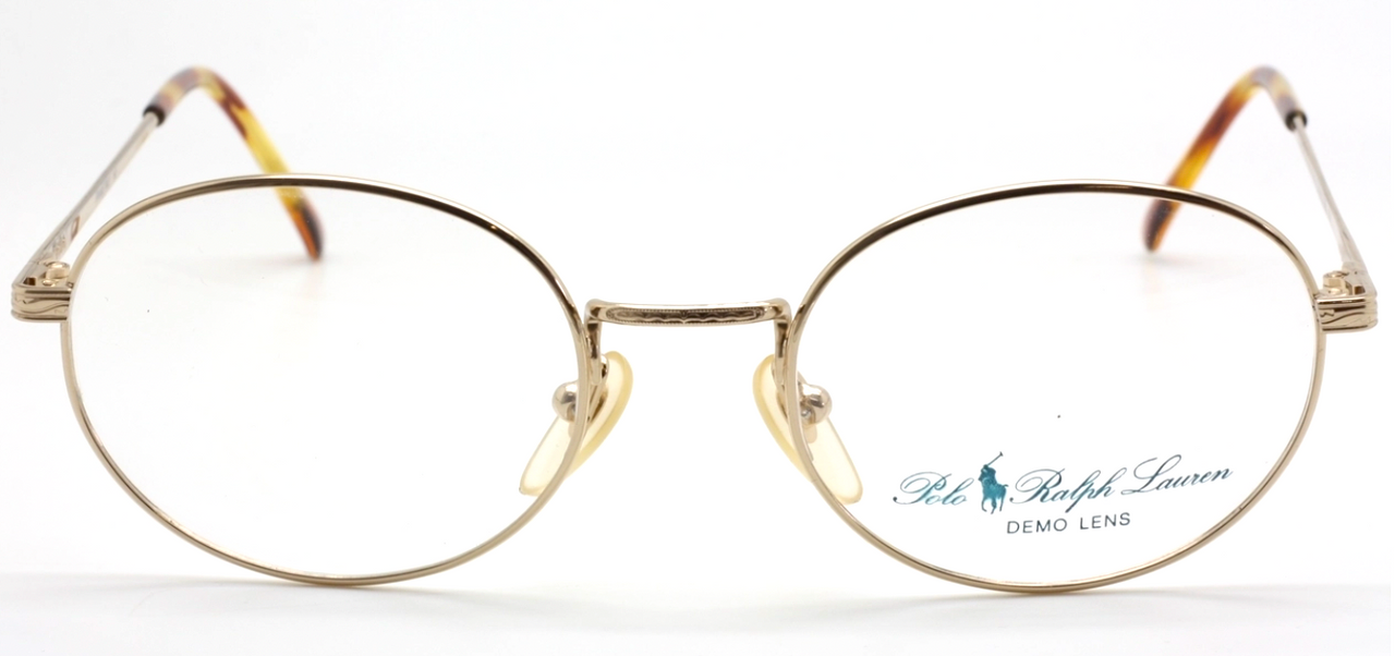 Polo Classic 36/A Rose Gold Oval Spectacles At The Old Glasses Shop