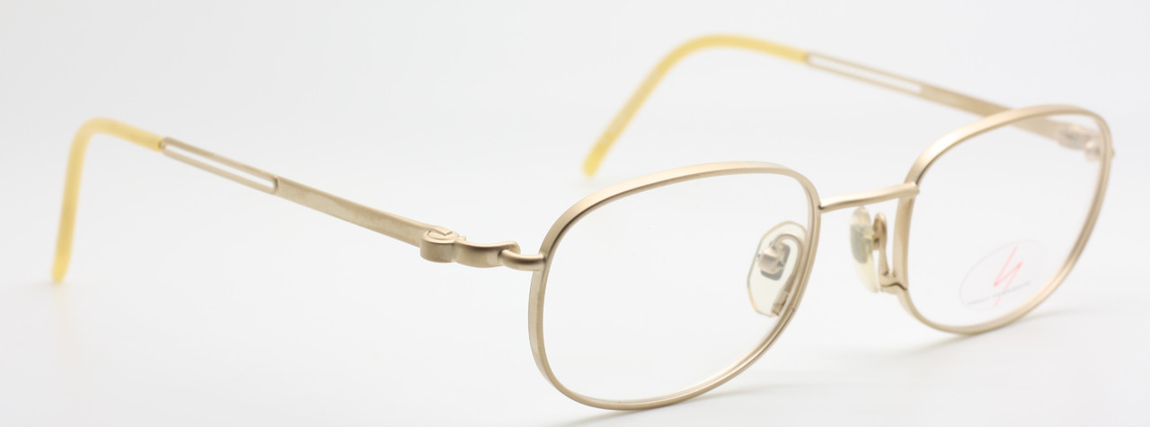 Luxury 22k Gold Plated Vintage YOHJI YAMAMOTO 5103 Rectangluar Designer Glasses 50mm