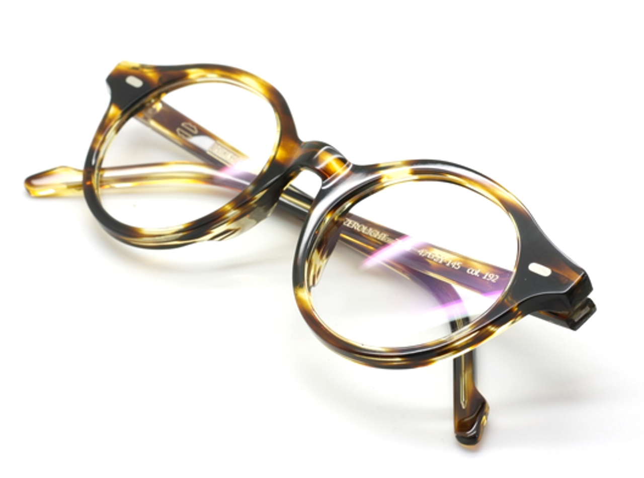 ZEROLIGHT Original Vintage Circular Retro Spectacles In A Tortoiseshell Finish Acetate 47mm