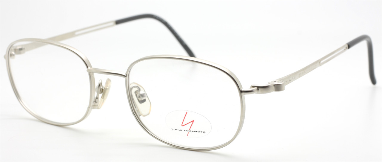 YOHJI YAMAMOTO 5103 Vintage Silver Finish Eyewear - The Old Glasses ...