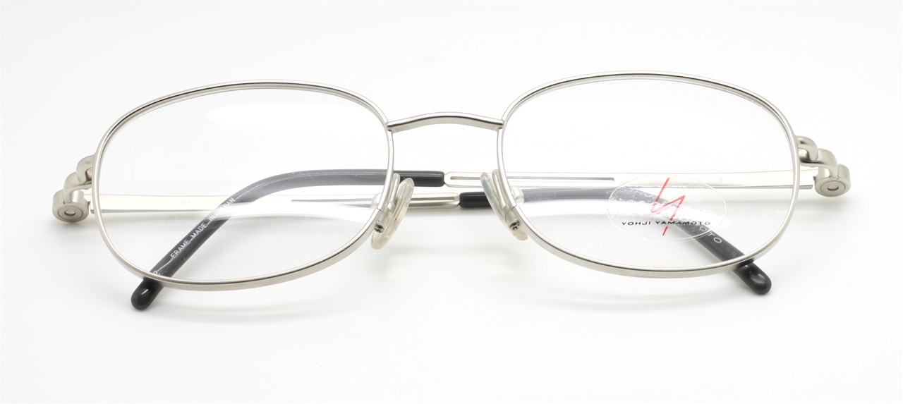 YOHJI YAMAMOTO 5103 Vintage Silver Finish Eyewear