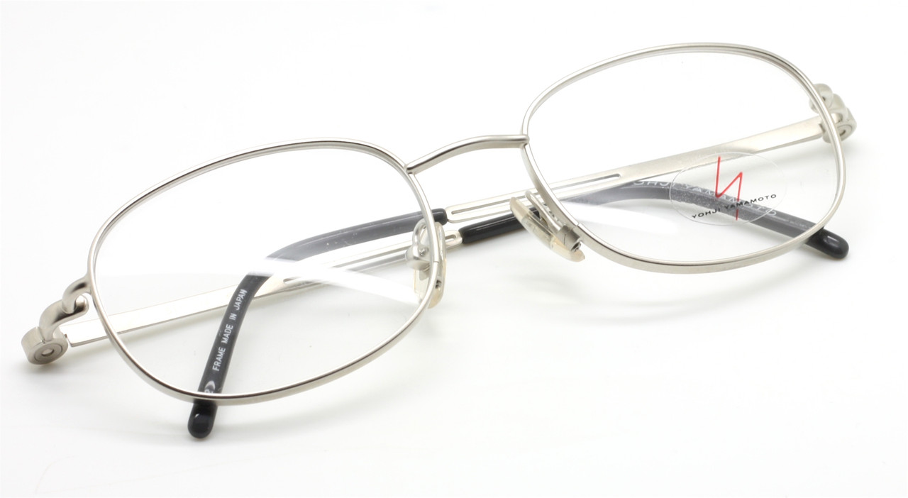 YOHJI YAMAMOTO 5103 Vintage Silver Finish Eyewear