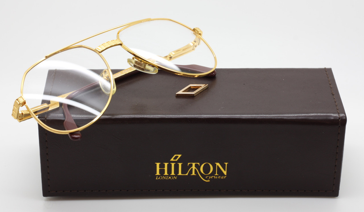 Buy Vintage Hilton Glasses by Savile Row at Algha Works London True Round  Vintage Eyewear 14kt Rolled Gold Spectacles 40mm/42mm Eye Sizes B133 Online  in India - Etsy