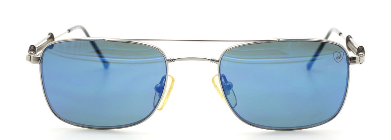 Designer Vintage Lamborghini LAMB 008 B Sunglasses With Blue Lenses At The Old Glasses Shop