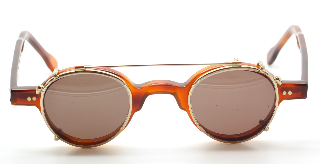 Vintage Small Style Preciosa 704 19 Eyewear With Matching Clip On Sunglasses At The Old Glasses Shop Ltd