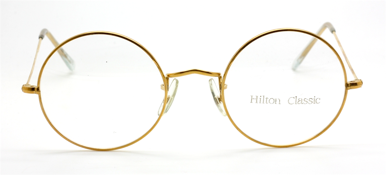 40mm True Round 14kt Rolled Gold Eyewear By Hilton At The Old Glasses Shop