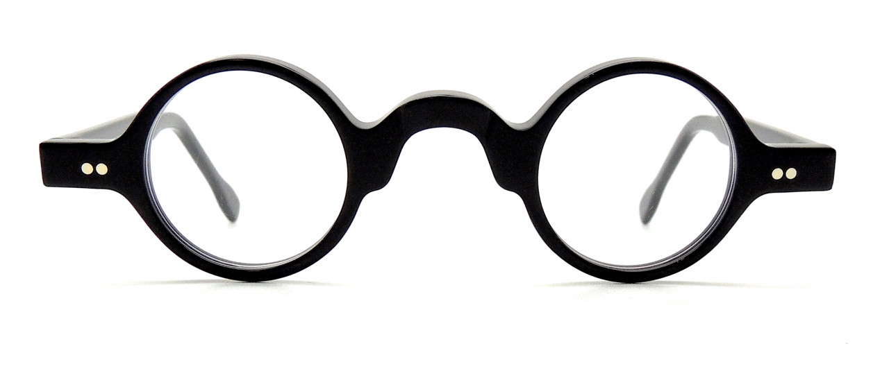 Classic Groucho style round glasses hand made in Holland