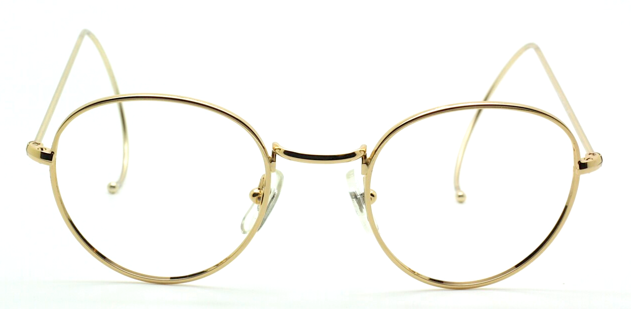 Panto Shaped Glasses In Varying Eye Sizes With Curlsides At www.theoldglassesshop.co.uk