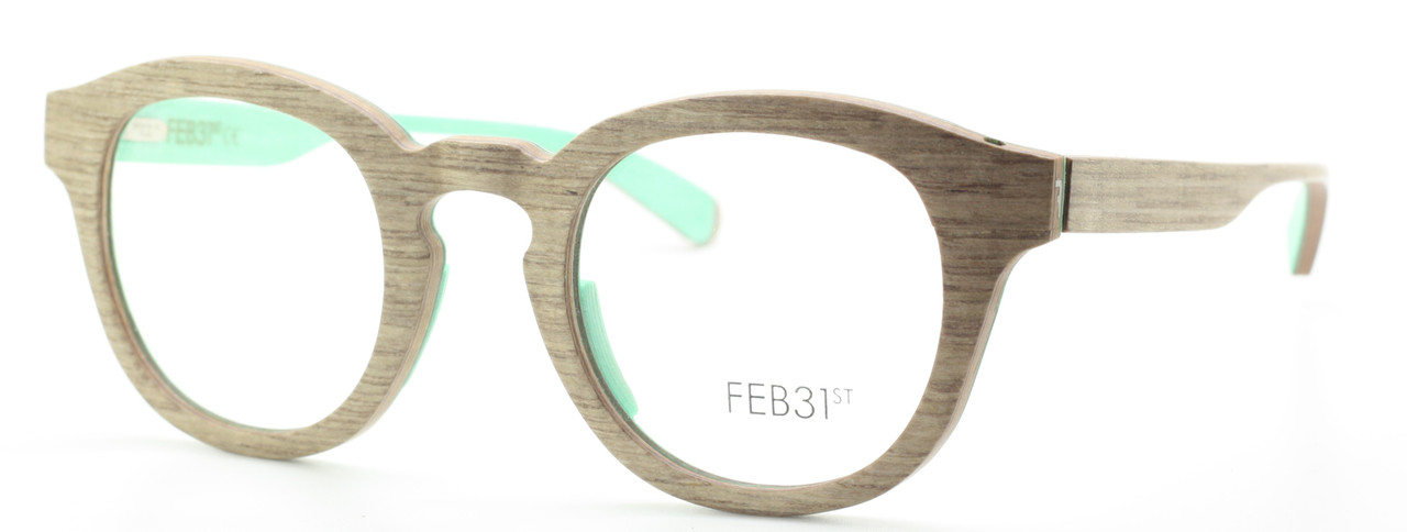 FEB 31st HandMade To Order In Italy Wooden Glasses Model OSCAR With Matching Magnetic Sunclip