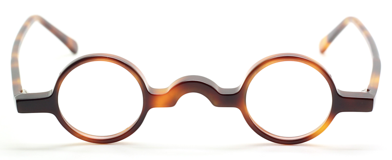 Small 28mm True Round Lensed Eyewear By Beuren At The Old Glasses Shop Ltd