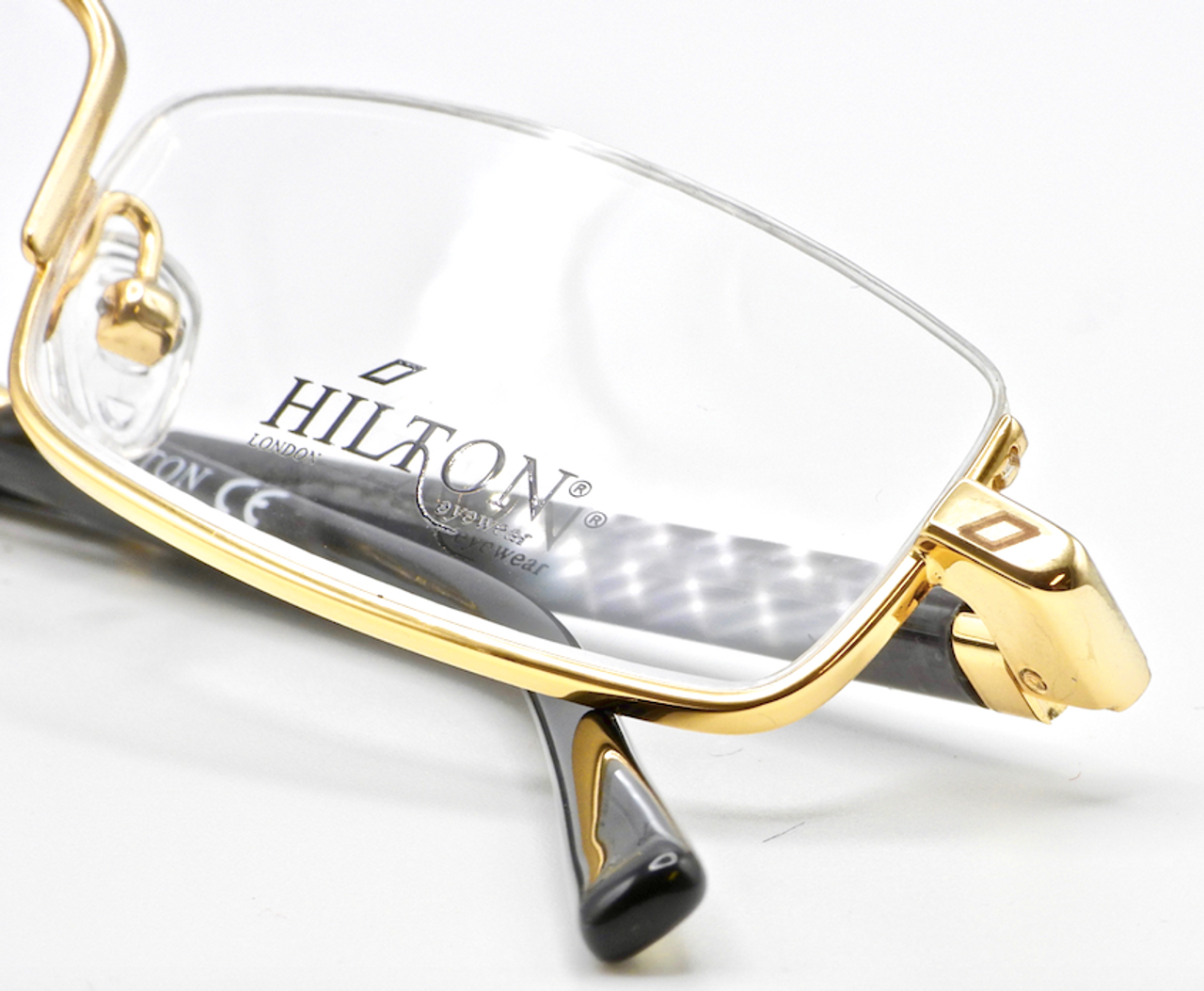 Lower Half Rim Reading Glasses By Hilton At Algha Works From www.theoldglassesshop.co.uk