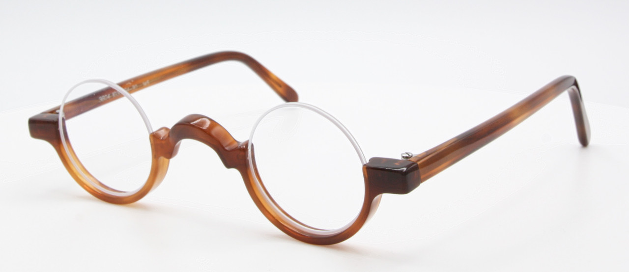 Superb vintage style reading specs with round lenses by Schnuchel at The Old Glasses Shop Ltd