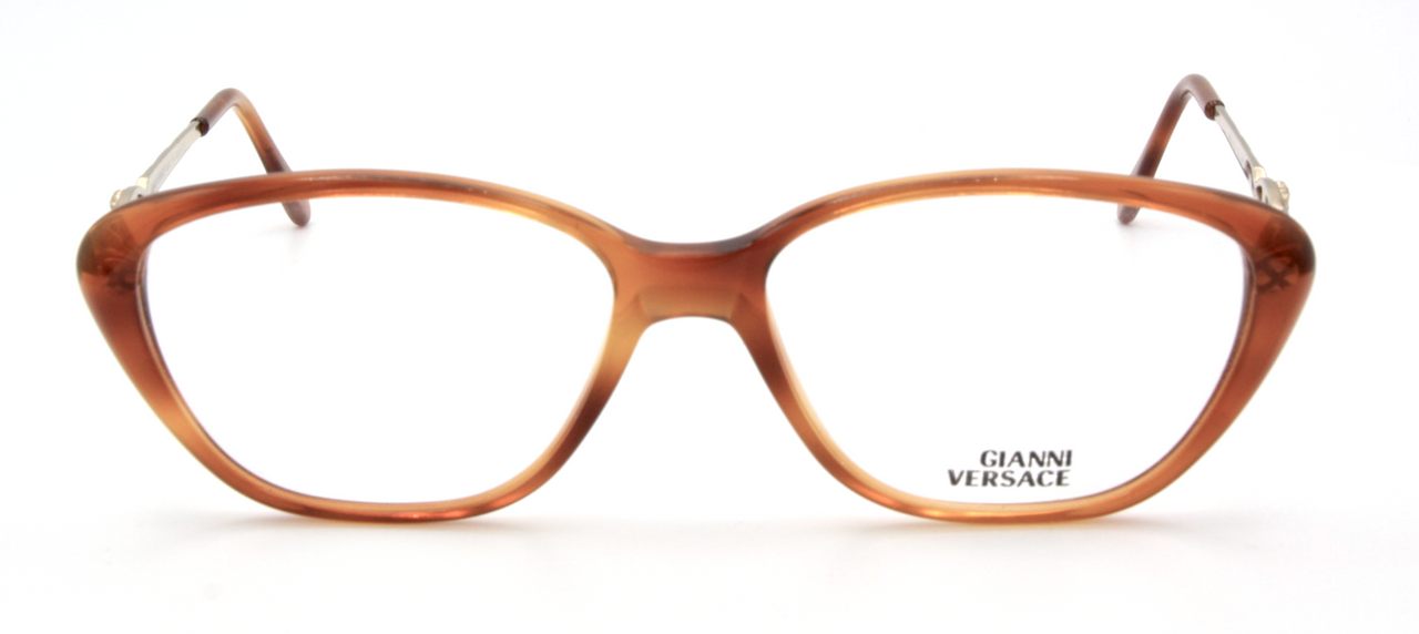 Versace V29 Light Brown Acrylic Designer Eyewear At The Old Glasses Shop Ltd