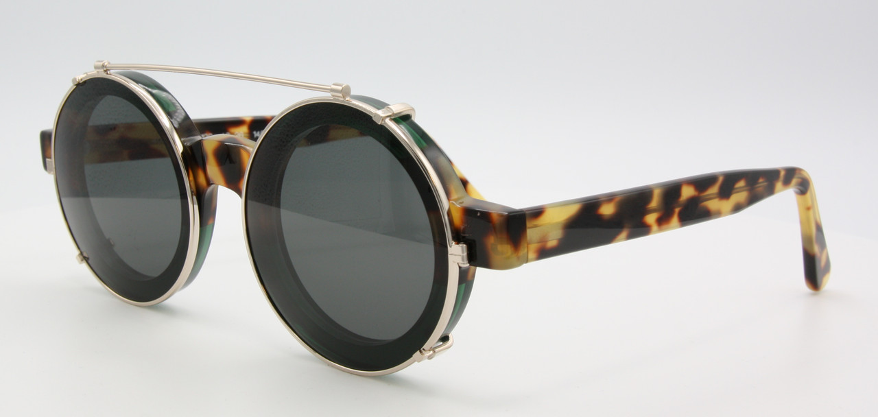Oliver Peoples OP-7 Clip On Sunglasses