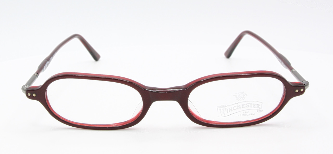 Vintage Winchester WM0103 Burgundy Acrylic Eyewear At The Old Glasses Shop Ltd