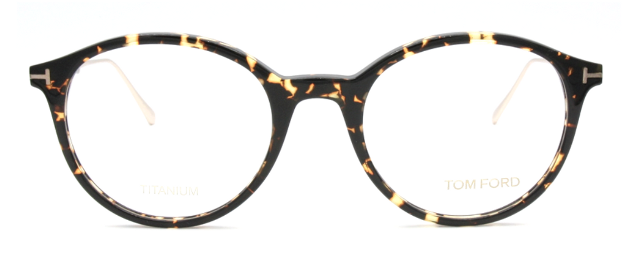 Superb acetate and titanium spectacles by Tom Ford at The Old Glasses Shop Ltd