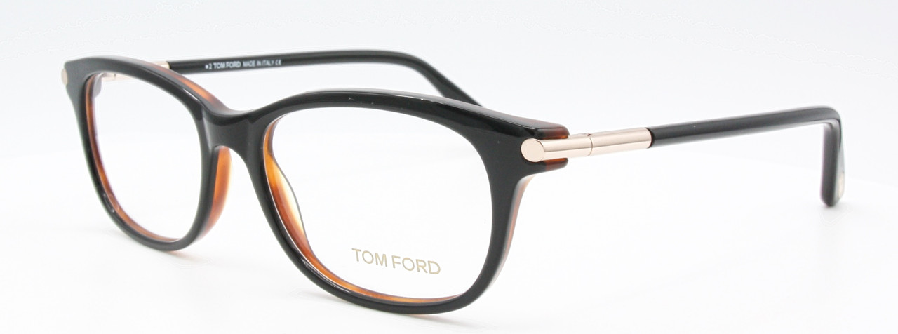 Tom Ford TF5237 Two Tone Rectangular Eyewear At The Old Glasses Shop Ltd