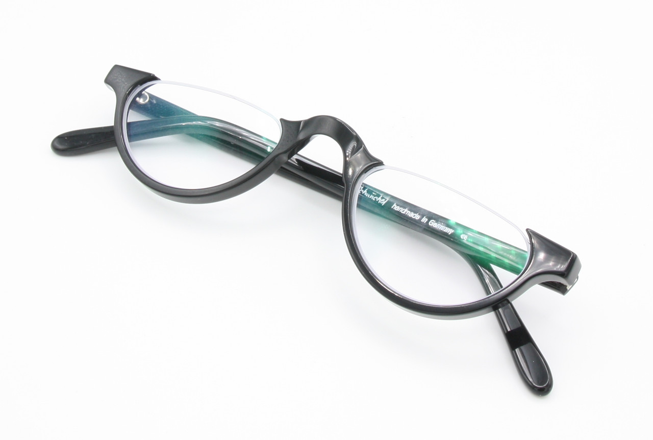 Reading Glasses By Schnuchel Hand Made Half Moon Eyewear 1479 In A