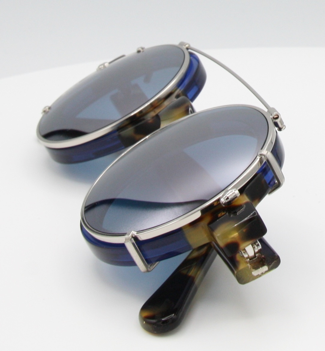 Fabulous Mirrored Clip On Sunglasses Handmade to Order in the UK - 100% UV protection Sun Clip