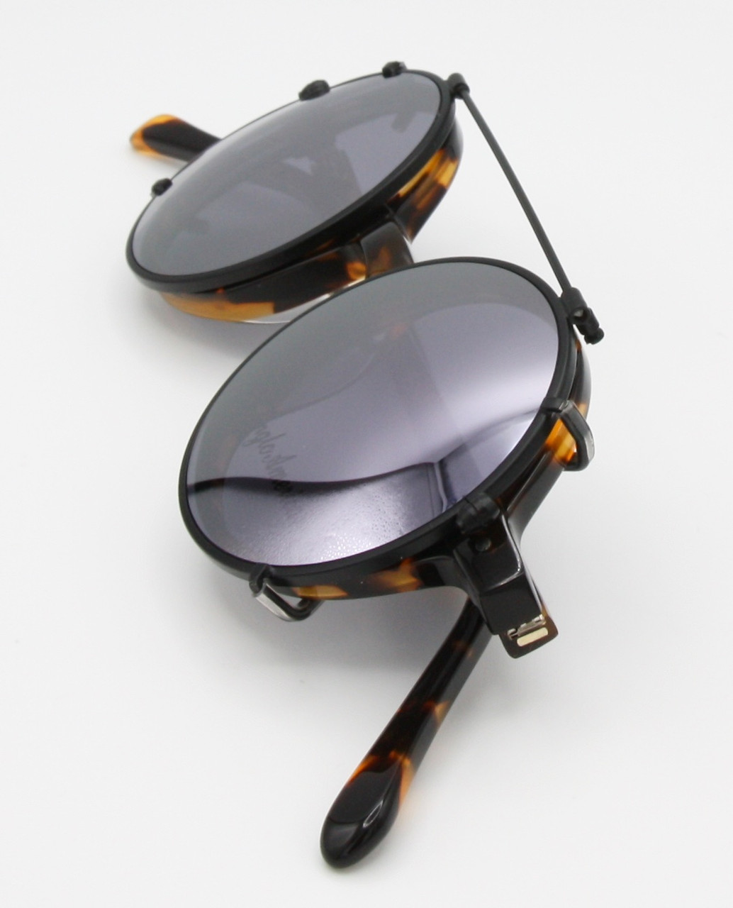 Grey lenses with silver mirror