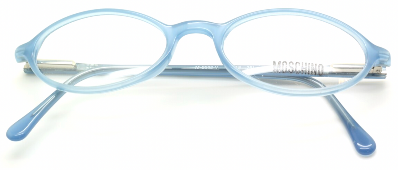 Oval shaped light blue spectacles - great for everyday use!