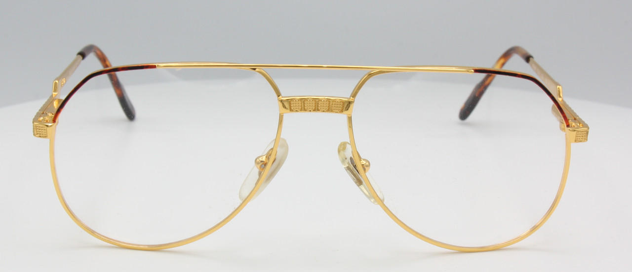Shiny gold and tortoiseshell effect aviator eyewear at www.theoldglassesshop.co.uk