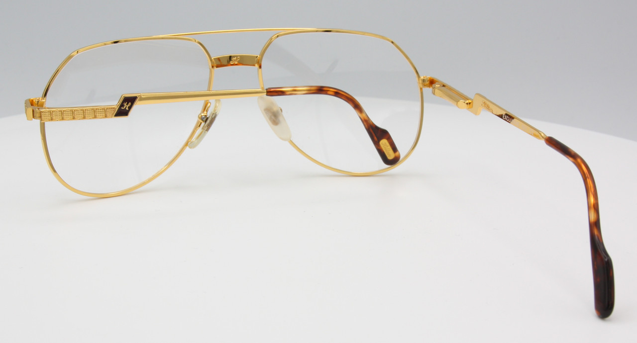 24kt gold plated avaitor glasses by Hilton 