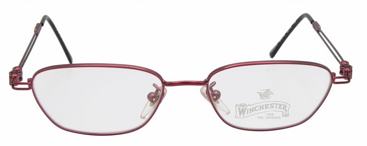 Winchester WM0076 Sleek and lightweight burgundy eyewear at The Old Glasses Shop
