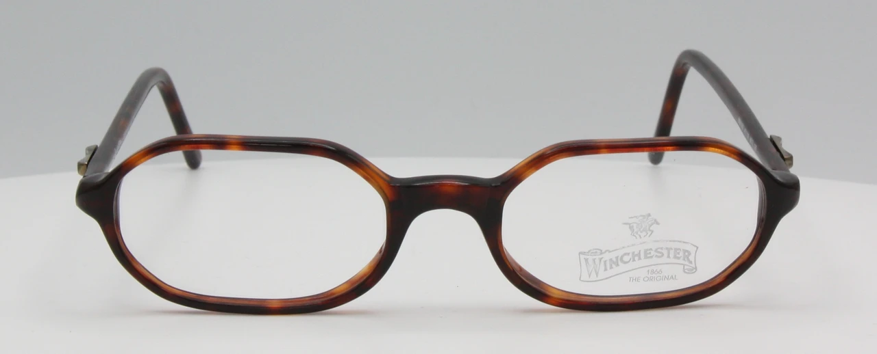 Winchester WM0102 Sleek Tortoiseshell Effect Oval Spectacles At The Old Glasses Shop