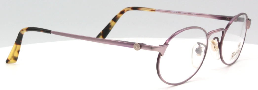 Beautiful Lilac Spectacles Winchester YREKA Vintage Metal Eyewear 49mm Eye Size
