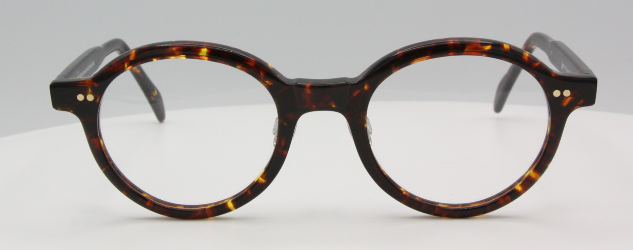 Classic panto shaped acetate glasses handmade in Holland