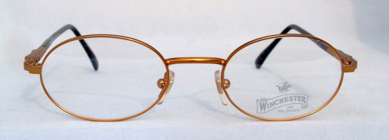 Winchester Indio vintage designer gold metal framed glasses